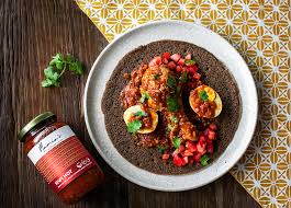 Injera with Doro Wat